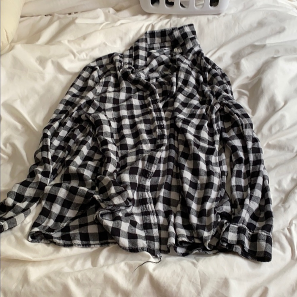 Comfy Plaid Button Up
